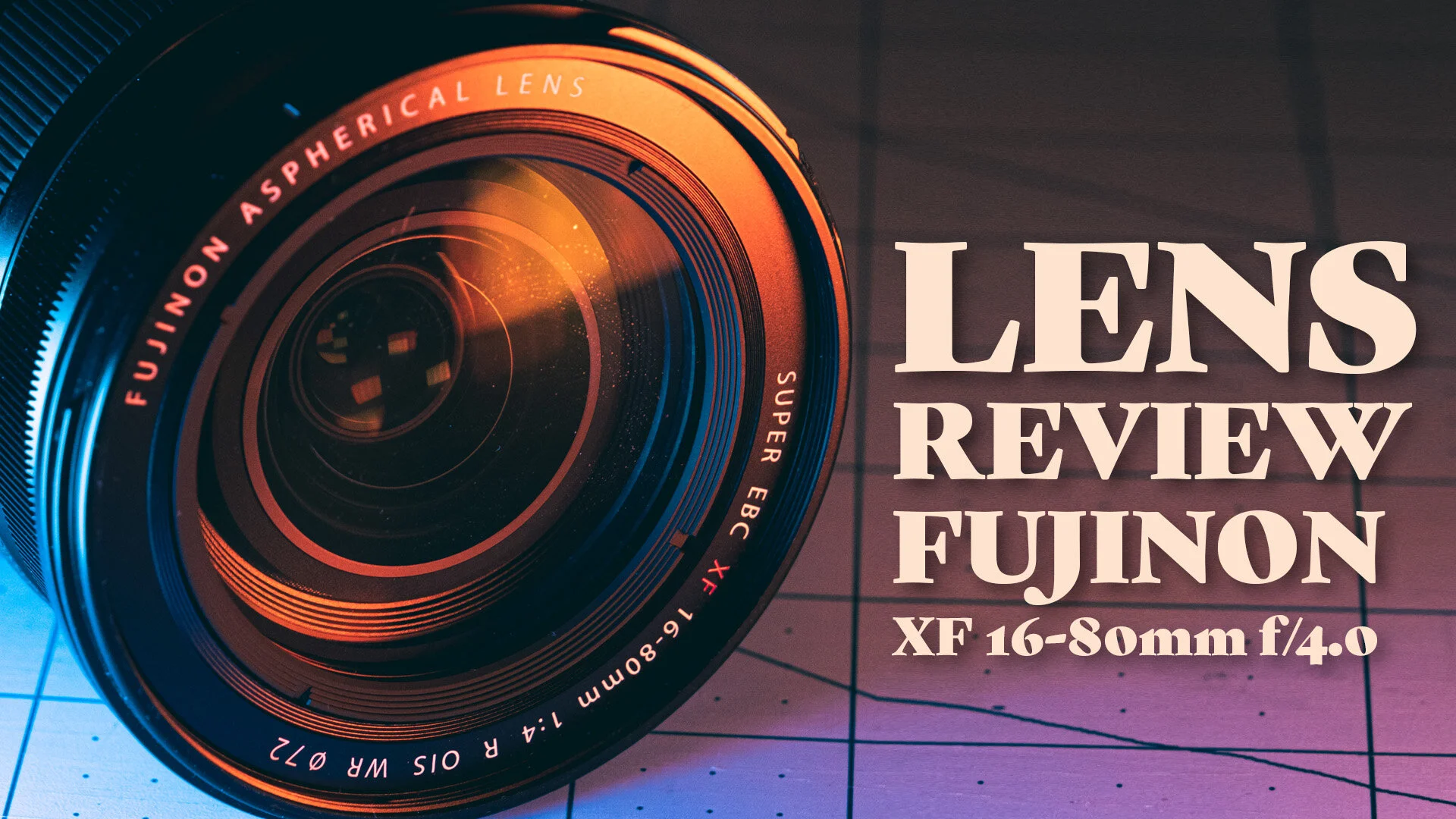 Zoom Lens Review: Fujinon XF 16-80mm f/4.0 R OIS WR — Michael